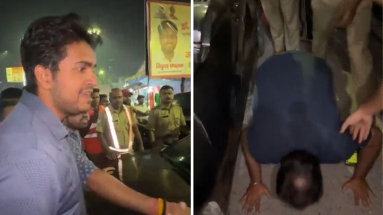 हाथ जुड़वाए, सड़क पर नाक रगड़वाई...मेरठ में ऊर्जा राज्यमंत्री के नाम पर पुलिस मैजूदगी में छात्रों से मारपीट, वीडियो वायरल Meerut News