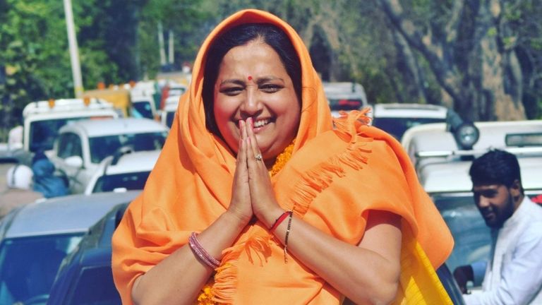 मिथिला के पाग को अपमानित कर बीजेपी विधायक केतकी सिंह ने बढ़ाई लोगों की नाराजगी, जानें क्या है मामला BJP MLA from Ballia Ketki Singh (file photo)