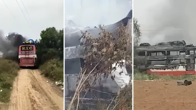 Jaipur Bus Fire accident: जयपुर में बड़ा हादसा! हाईटेंशन तारों से टकराई बस, 2 की मौत, कई झुलसे Jaipur Bus Fire accident