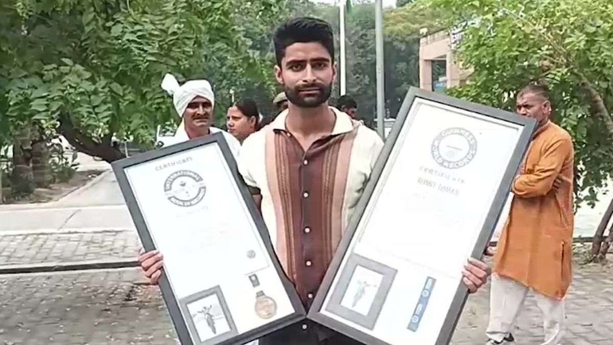 Sumit Tomar Guinness World Record