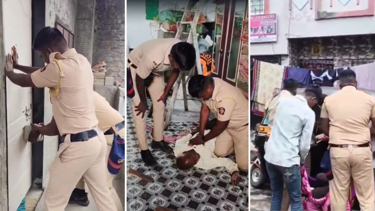 खुद को खत्म करने जा रहा था बुजुर्ग, पुलिस की सतर्कता ने जीत लिया सबका दिल, सामने आया Live वीडियो