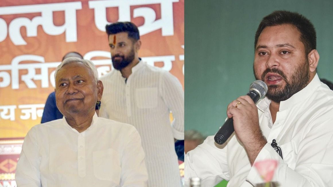 सीएम नीतीश कुमार के 10,000 वाली स्कीम पर कितनी भारी पड़ेगी तेजस्वी की सरकारी नौकरी स्कीम? सर्वे में आया चौंकाने वाला आंकड़ा Bihar Election 2025 Survey