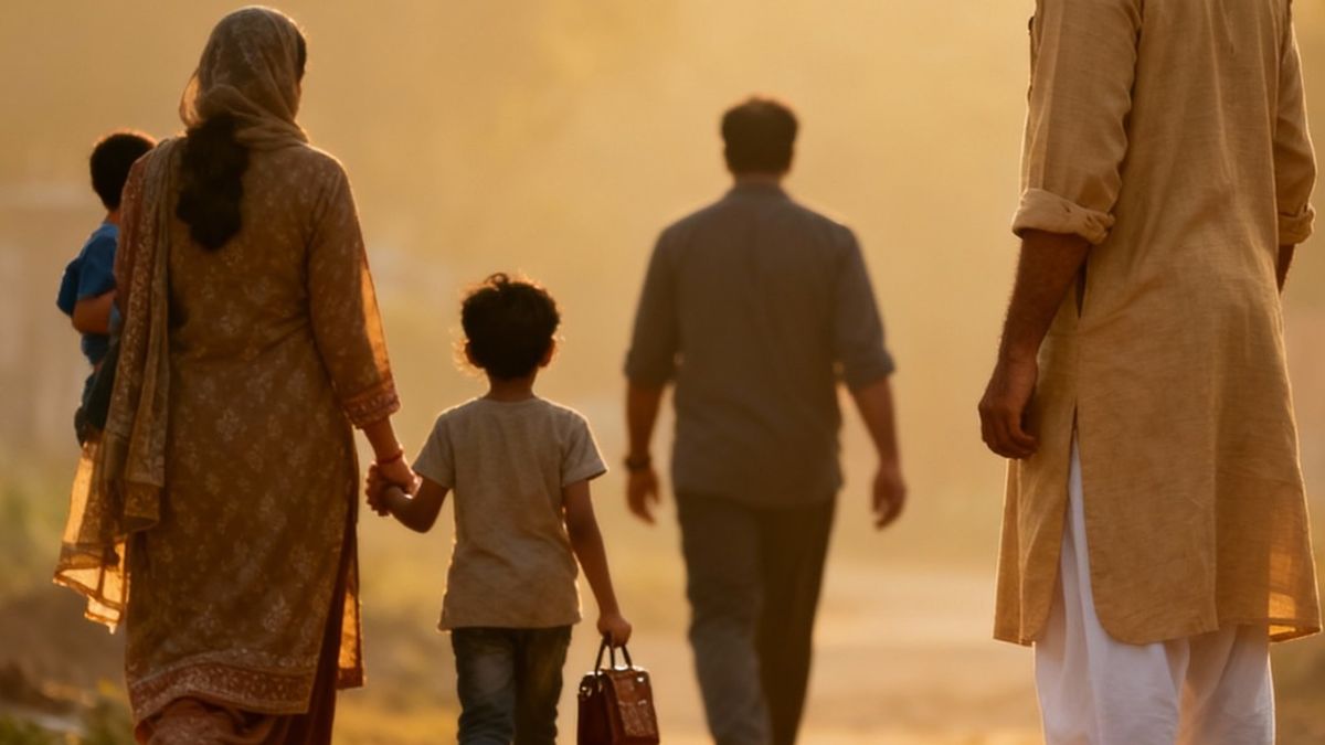 मेरठ में शख्स ने इस वजह से पत्नी और बच्चों को किया दूसरे युवक के हवाले, फिर उठाया हैरान करने वाला ये कदम Meerut News