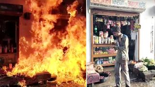 MP के सतना में उधार न देने पर अपराधियों ने दिनदहाड़े दुकान में लगाई आग, मालिक गंभीर रूप से घायल NewsTak
