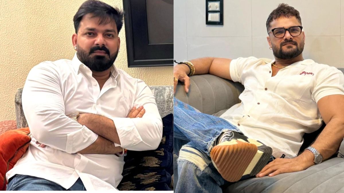 Bihar Election: पवन सिंह के बयान पर पलटवार करते हुए खेसारी ने पत्नी को लेकर कह दिया कुछ ऐसा, मच गया बवाल pawan singh and khesari lal yadav