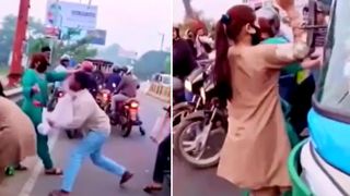 महक-परी का नया वीडियो आया सामने, अब मुरादाबाद में बीच सड़क पर ऑटो ड्राइवर के साथ ये क्या करने लगी, वीडियो हुआ वायरल NewsTak