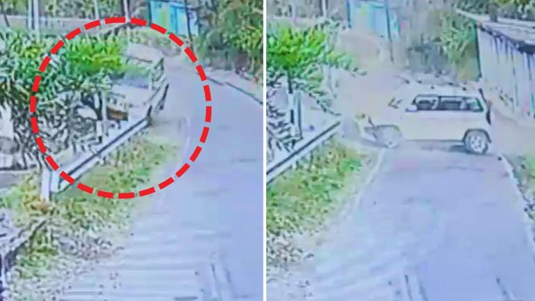 Uttarkashi: आंगन में धूप सेक रही थी महिला...तभी दीवार तोड़कर घर में घुसी बोलेरो, CCTV में कैद हुआ दर्दनाक हादसा Uttarkashi Accident News