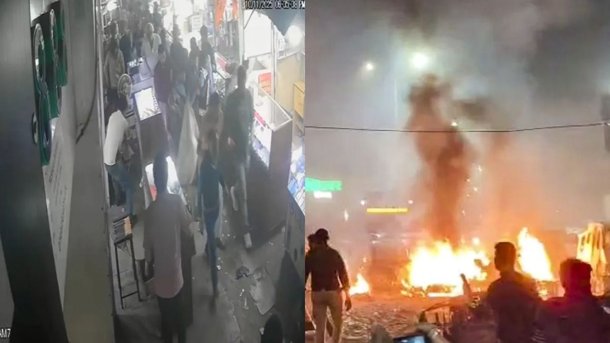Delhi Blast से जुड़ा नया वीडियो आया सामने, धमाके से कांपी धरती, जान बचाकर भागते दिखे लोग, देखें Video दिल्ली ब्लास्ट का एक और वीडियो वायरल