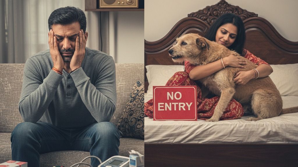 'पत्नी के करीब जाता हूं तो कुत्ता भौंकता है' अहमदाबाद में बीवी के ‘डॉग लव’ से परेशान पति पहुंचा हाईकोर्ट