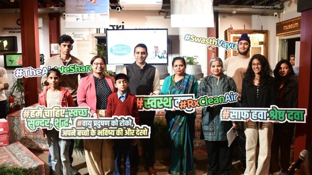 बाल दिवस पर गुरुग्राम के बच्चों ने स्वच्छ हवा के लिए प्रशासन से की ये मांग Air pollution