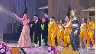 'चोली के पीछे क्या है...', उदयपुर में अरबपति बिजनेसमैन की बेटी की शादी में कीर्ति सेनन ने बांधा संमा, VIDEO NewsTak