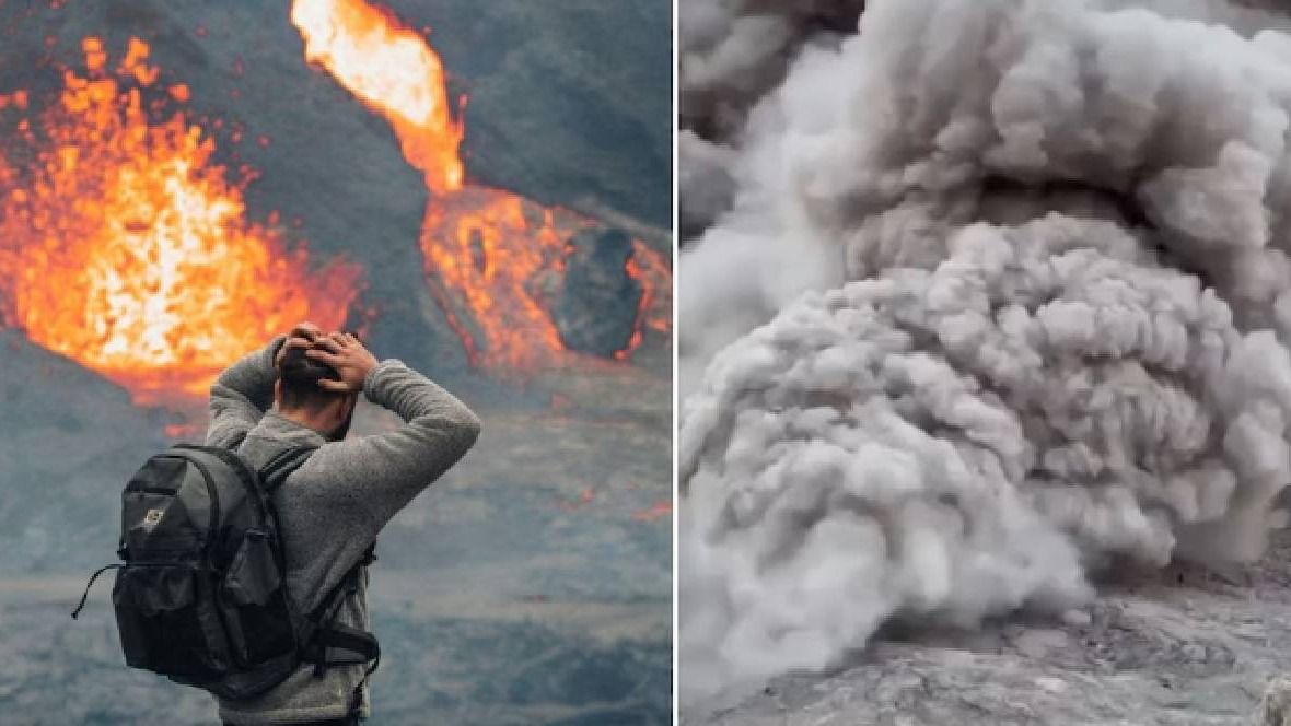 इथियोपिया के ज्वालामुखी की राख दिल्ली पहुंची, कई उड़ानें प्रभावित, आसमान में कब तक रहेगा ये काला धुआं...IMD ने बताया