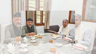 DK शिवकुमार और सिद्धारमैया की ब्रेकफास्ट टेबल से हो गया बड़ा खेल! NewsTak