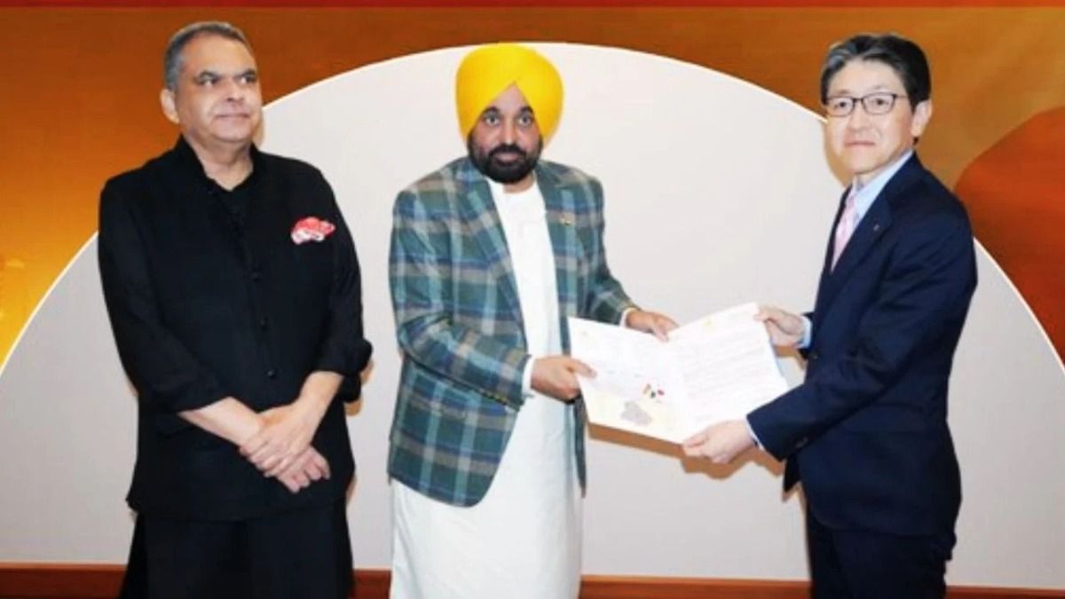 Punjab investment news, Toppan Specialty Films TSF, 400 crore MoU Punjab, Bhagwant Mann Japan visit, Punjab skill excellence centre