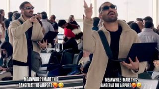 फ्लाइट कैसिंल होने का फायदा उठाया...म्यूजिक कंपोजर ने इंतजार करते-करते एयरपोर्ट पर बना दिया एल्बम, वीडियो हो रहा वायरल NewsTak