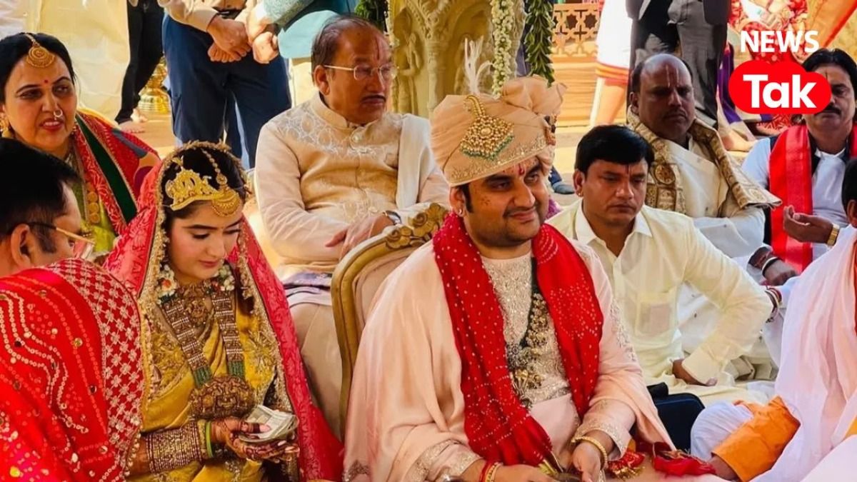 जयपुर के ताज होटल में हुई इंद्रेश उपाध्याय की शाही शादी, लेकिन चर्चाओं में छाया कुमार विश्वास का ये बयान! Indresh Upadhyay Wedding