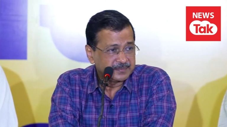 राजकोट में कार्यकर्ताओं से संवाद कर केजरीवाल ने कहा, ''राजकोट का अगला मेयर आप का बनेगा'' NewsTak