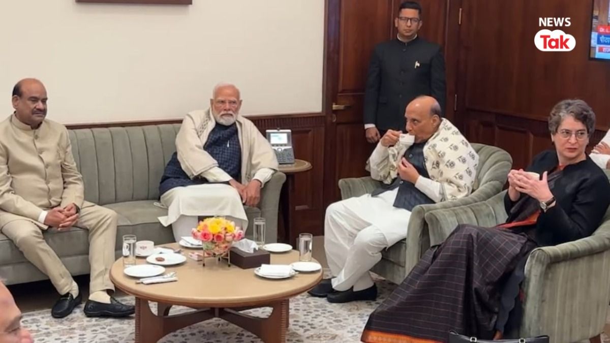 संसद सत्र खत्म होने के बाद चाय पर साथ दिखे PM मोदी और प्रियंका गांधी, क्या बातचीत हुई.. सामने आई डिटेल!