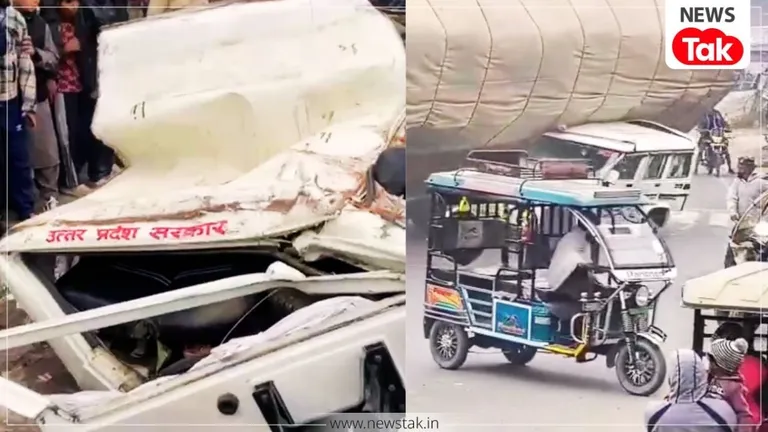 Rampur Road Accident: बोलेरो चालक की छोटी सी चूक भारी पड़ गई, घटना का CCTV सोशल मीडिया पर हुआ वायरल NewsTak