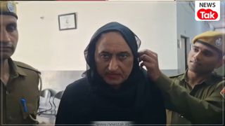 वृंदावन में महिला बनकर घूम रहा था दुष्कर्म का आरोपी राजेंद्र सिसोदिया, बुर्का पहन...होठों पर लिपिस्टिक लगा दे रहा था झांसा NewsTak