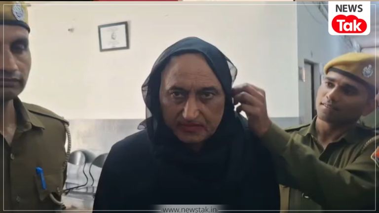 वृंदावन में महिला बनकर घूम रहा था दुष्कर्म का आरोपी राजेंद्र सिसोदिया, बुर्का पहन...होठों पर लिपिस्टिक लगा दे रहा था झांसा Dholpur minor rape news