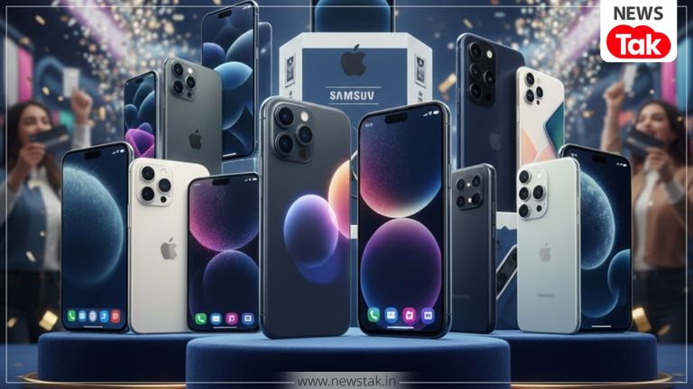 BIZ DEAL: नए साल पर स्मार्टफोन खरीदने का सुनहरा मौका, iPhone से लेकर सैमसंग के फोन्स पर मिल रहा है भारी डिस्काउंट Best mobile discount offer