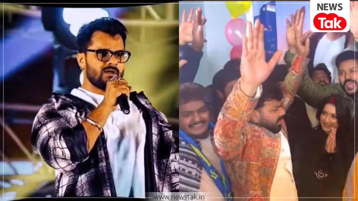 पवन सिंह की मिमिक्री करने लगे खेसारी लाल यादव! बोले- 'मरले बा, मरले बा...', वीडियो वायरल Khesari Lal Yadav mimicry Viral Video