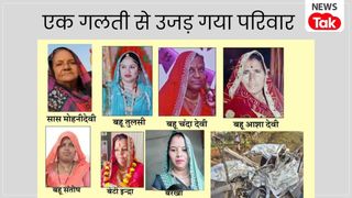 मां-बेटी और 5 बहुएं एक साथ खत्म! दो मिनट पहले कार ने किया ओवरटेक, फिर ट्रक से टकराई, सीकर में भीषण हादसा NewsTak