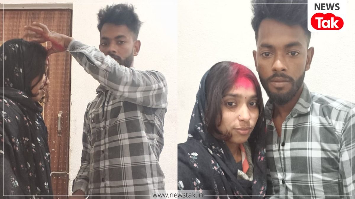 बादल ने असकारा परवीन की भरी मांग, बवाल मचा तो वीडियो बनाकर मुस्लिम लड़की ने मामा-भाई का लिया नाम Muslim girl Hindu boy marriage