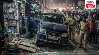 यूपी में पुलिस की बड़ी लापरवाही, बागपत में शराबी युवक पुलिस की गाड़ी लेकर हुआ फरार NewsTak