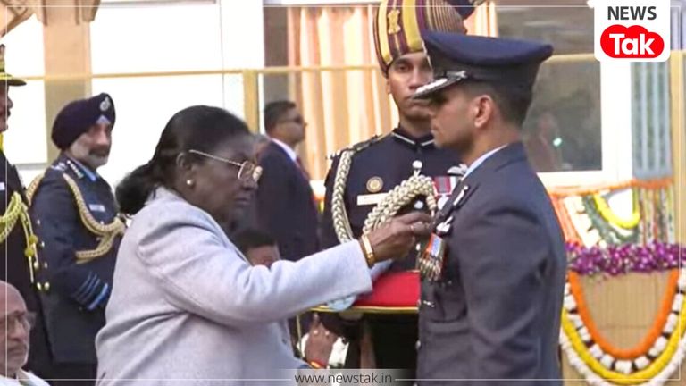 अशोक चक्र से सम्मानित हुए शुभांशु शुक्ला, लखनऊ से स्पेस तक का सफर रहा प्रेरणादायक सफर Shubhanshu Shukla Ashoka Chakra