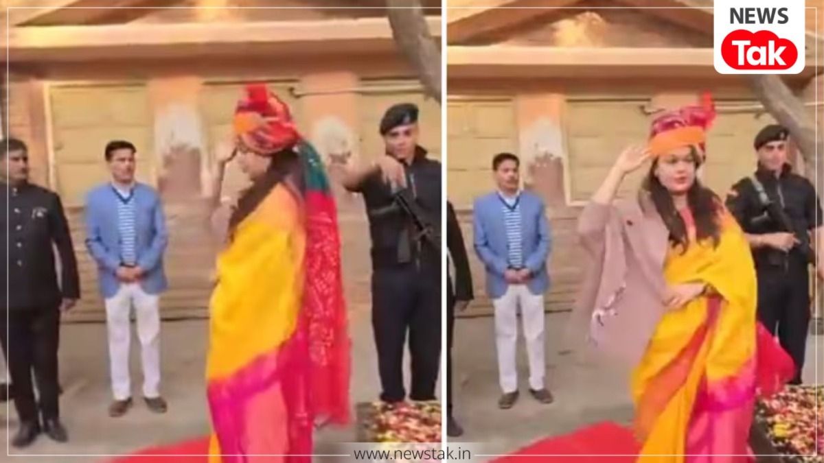 टीना डाबी का वीडियो हो रहा है वायरल