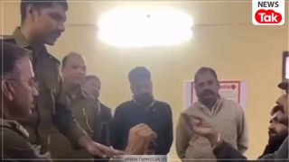 जयपुर में थाने के अंदर वकील और पुलिस की भिड़ंत, सिपाही बोला- 'मुर्गा बना दूंगा', वीडियो वायरल NewsTak