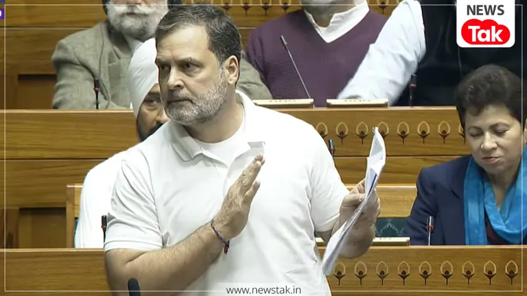 राहुल गांधी ने नरवणे की कथित बुक का जिक्र कर ऐसा क्या कहा कि खड़े हो गए शाह और राजनाथ सिंह, सदन में हो गया हंगामा Rahul Gandhi speech in Parliament