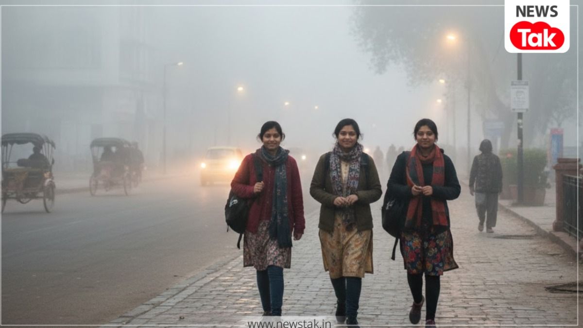 Delhi Weather Today: दिल्ली में कोहरा, ठंड और जहरीली हवा की मार...कई इलाकों में AQI पहुंचा 300 पार, जानें 5 फरवरी की वेदर रिपोर्ट