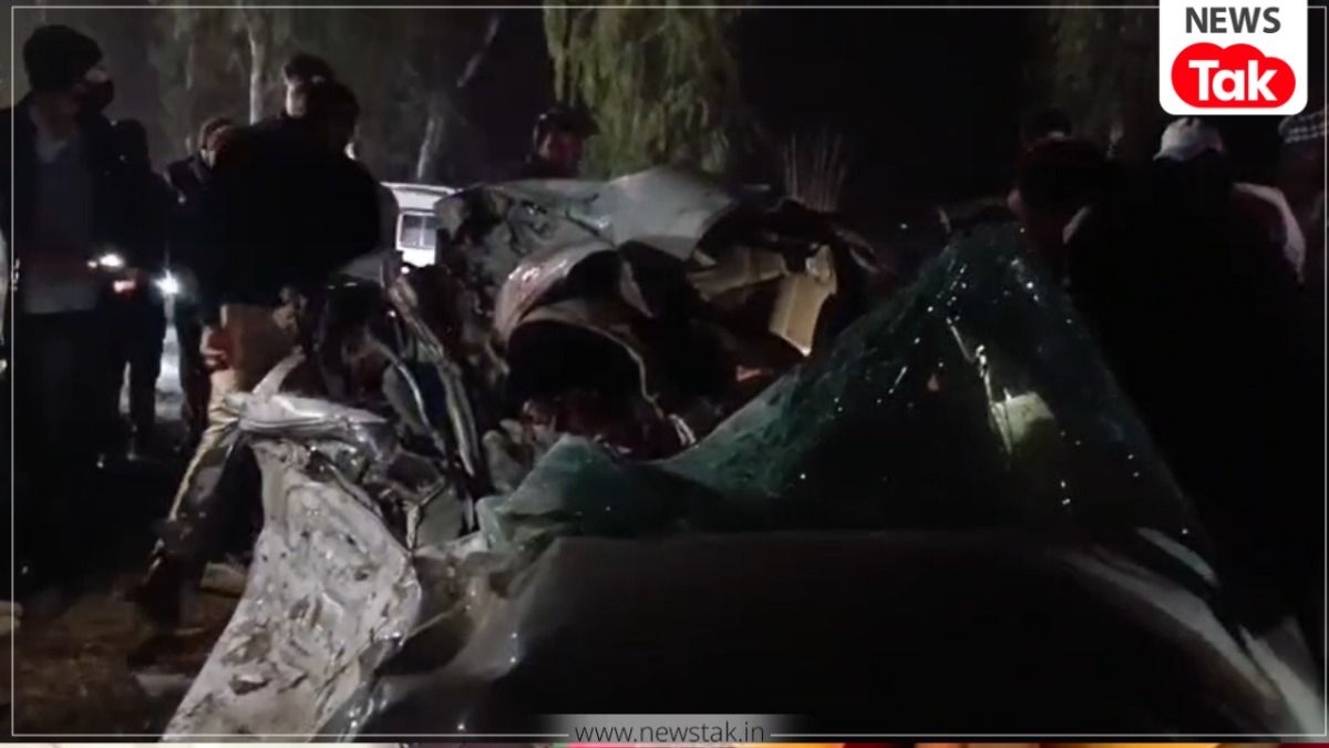 Rajasthan car trailer accident