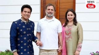 सचिन तेंदुलकर और राहुल गांधी मुलाकात की फोटो पर बवाल, पोस्ट डिलीट-रीपोस्ट पर सियासी आरोपों की जंग छिड़ी NewsTak