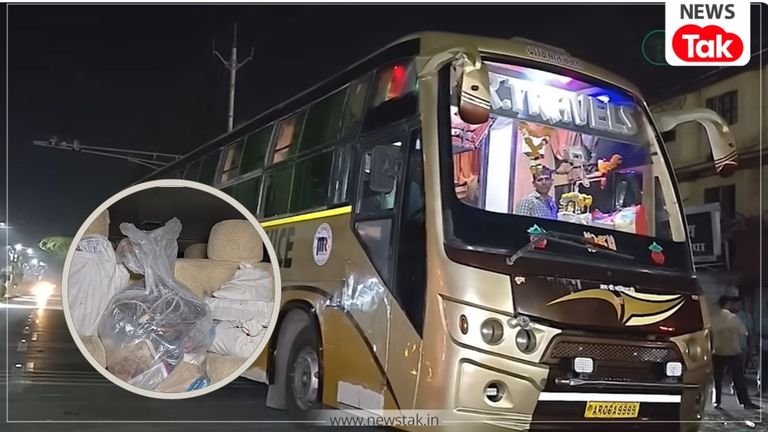 MP: यात्री बस में मिली 8 करोड़ की MD ड्रग, NCB की छापेमारी से यात्रियों में मचा हड़कंप बस में मिला ड्रग्स