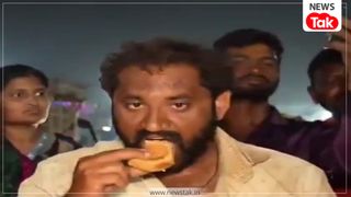 '10 रुपये में बेच रहा है तो कुछ गड़बड़ है'...फूड जिहाद के नाम पर तेलंगाना में मेदारम जतरा में मुस्लिम वेंडर को घेरा, वीडियो वायरल NewsTak