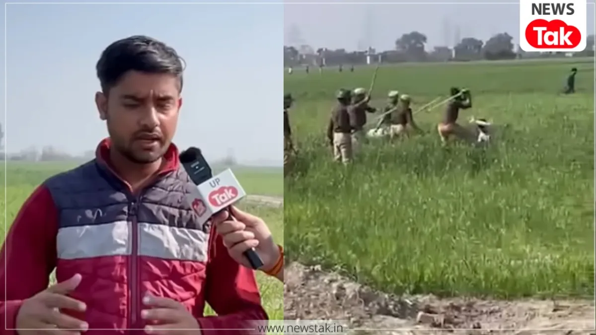 Loni police lathicharge News