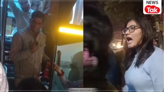 'मेरा रेप हो गया तो कौन लेगा गारंटी?' RTO की कार्रवाई पर भड़की लड़की, जयपुर में आधी रात हाई-वोल्टेज ड्रामा का वीडियो वायरल NewsTak