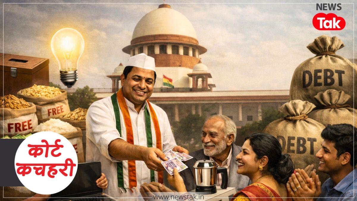 फ्रीबीज पर सुप्रीम कोर्ट सख्त, चुनाव से पहले मुफ्त योजनाओं की बरसात पर बड़ी चेतावनी, जानें क्या कहा फ्रीबीज पर सुप्रीम कोर्ट सख्त (प्रतीकात्मक फोटो)