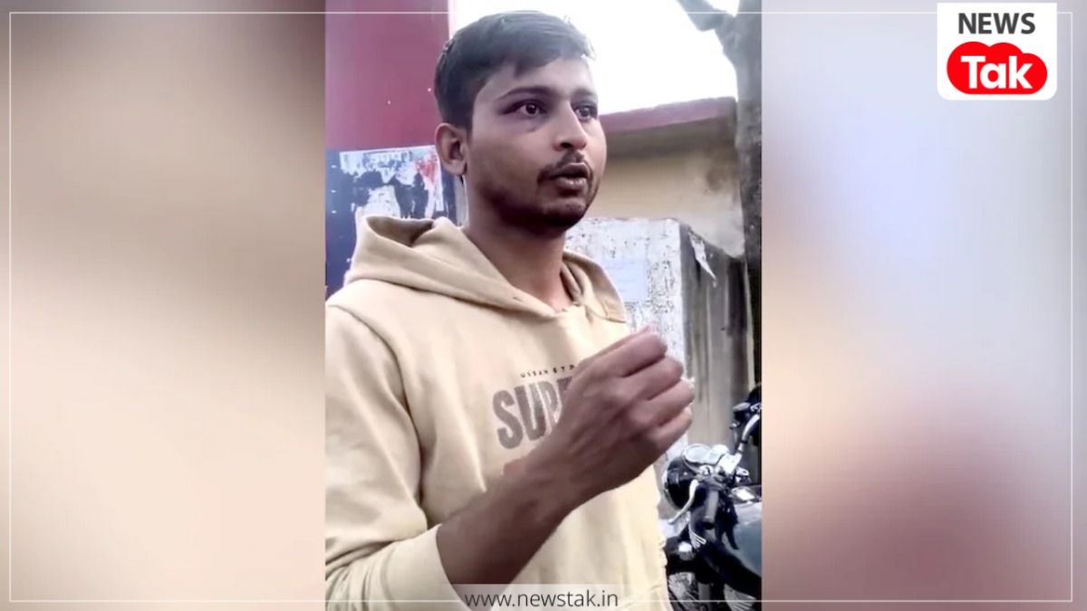 Airforce Jawan Beaten by police