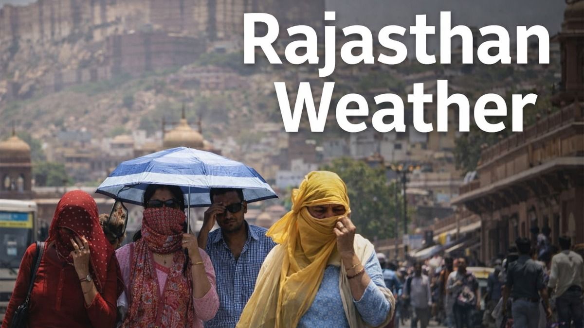 राजस्थान में एक्टिव हुआ एंटी-साइक्लोन, अगले 1 सप्ताह तक झुलसाएगी भीषण गर्मी!