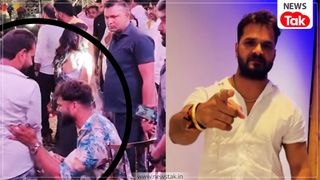 Khesari Lal Yadav Video: सेल्फी की मांग पर फैन को धक्का मारना खेसारी को पड़ा भारी, सोशल मीडिया पर यूजर्स ने लगाई क्लास NewsTak