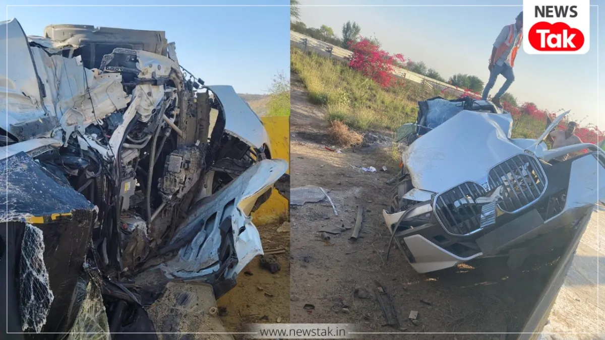 Delhi Mumbai Expressway accident