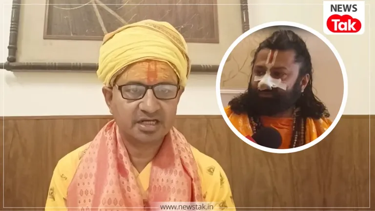 ट्रेन के टॉयलेट में खुद ब्लेड से...फलहारी बाबा ने ये बात बोलकर पलट दी आशुतोष ब्रह्मचारी के हमले वाली कहानी, देखें वीडियो Phalahari Baba statement on Ashutosh Brahmachari