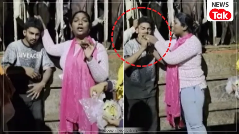 मुंह में गोबर ठूंसा, गाली-गलौज की और मारा थप्पड़...पुणे में ट्रक ड्राइवर के साथ शर्मनाक हरकत का वीडियो वायरल, दो आरोपी गिरफ्तार Pune Truck Driver Forced to Eat Cow Dung Viral Video