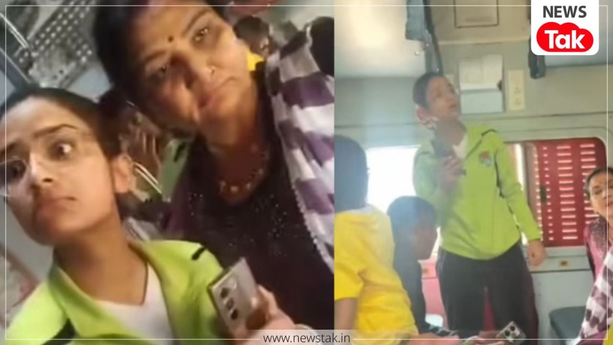 सहारनपुर: ट्रेन में 'सीट' बनी जंग का मैदान, मां-बेटी का दबंगों से भिड़ने का वीडियो वायरल यूपी का वीडियो वायरल