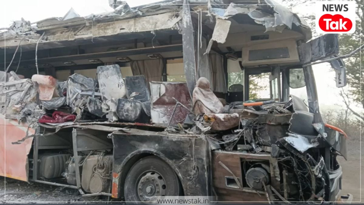 Hanumangarh Bus Truck Accident